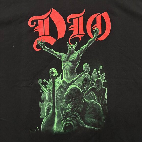 Dio Holy Diver Stand Up and Shout Heavy Metal Band Tee XL - Picture 2 of 4